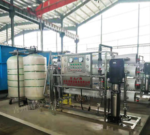 山東諸城某公司反滲透設備